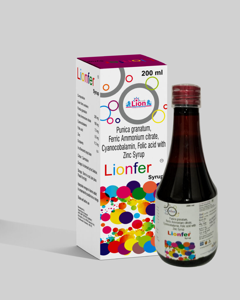 LIONFER syrup – Lionlife Sciences